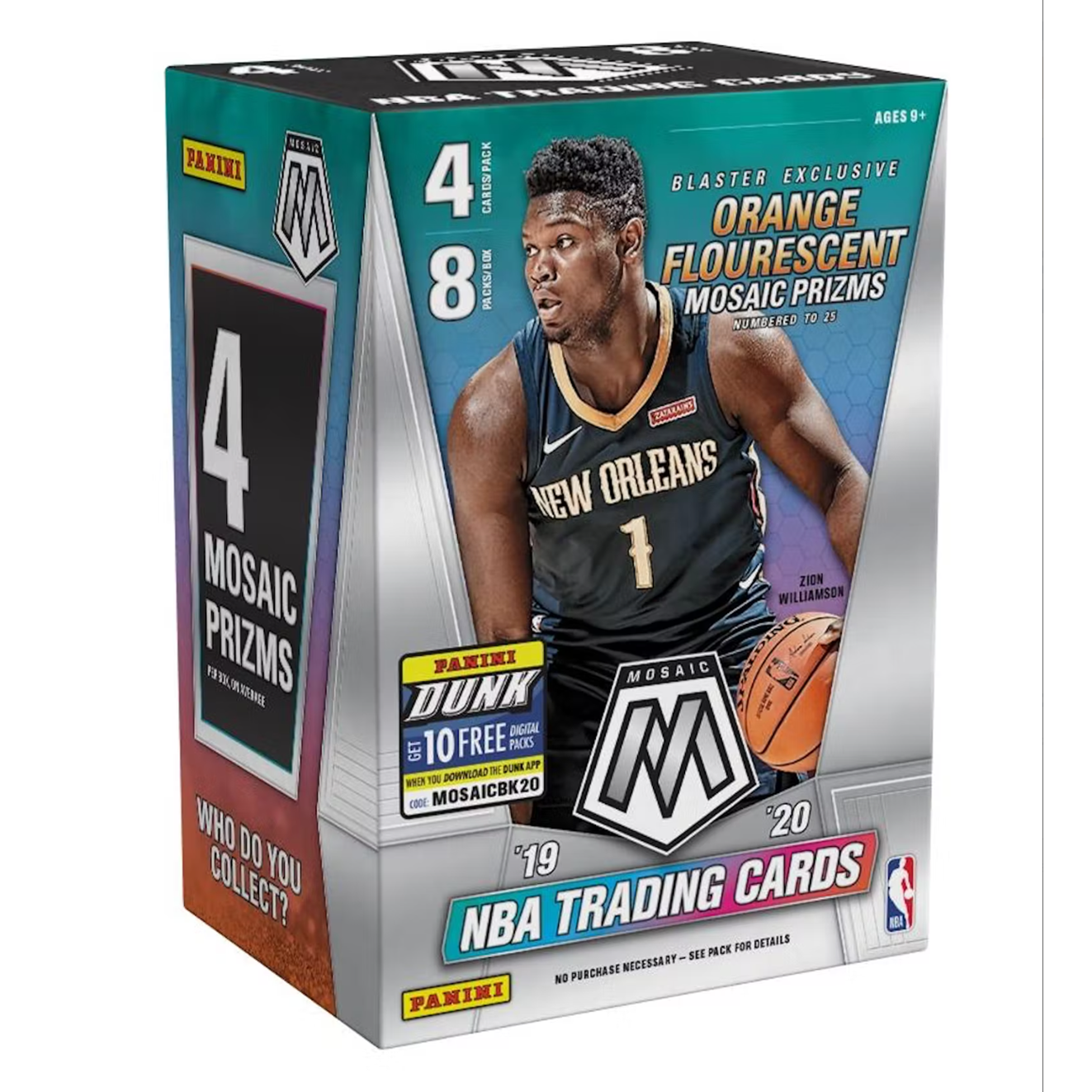 2019-20 Panini Mosaic Basketball Blaster Box FRENLY BRICKS - Open 7 Days