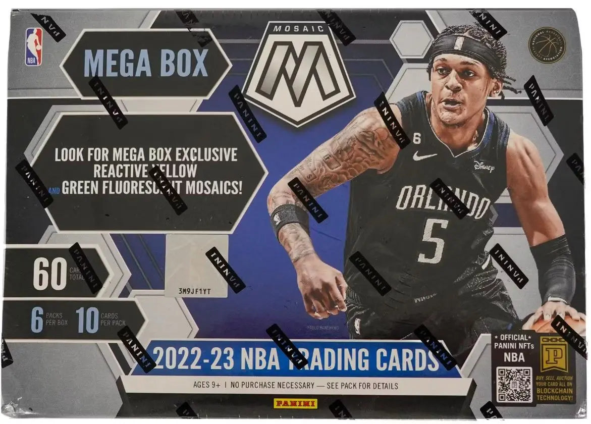 2022/23 Panini Mosaic Basketball Mega Box (Yellow & Green Mosaics!) FRENLY BRICKS - Open 7 Days