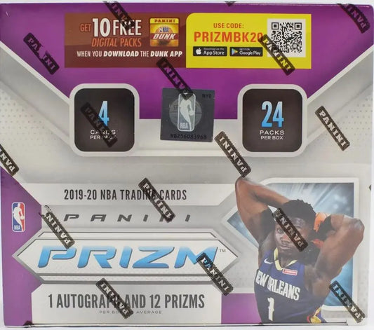 2019-20 Panini Prizm Basketball Retail Box FRENLY BRICKS - Open 7 Days