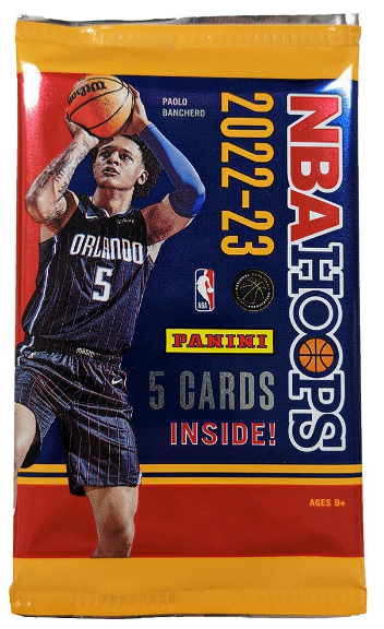 2022-23 Panini NBA Hoops Basketball Retail Pack FRENLY BRICKS - Open 7 Days