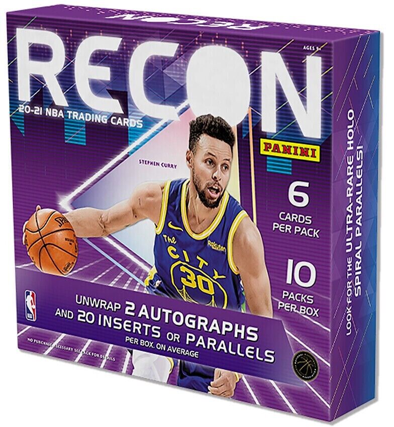 2020-21 Panini Recon Basketball Hobby Box FRENLY BRICKS - Open 7 Days