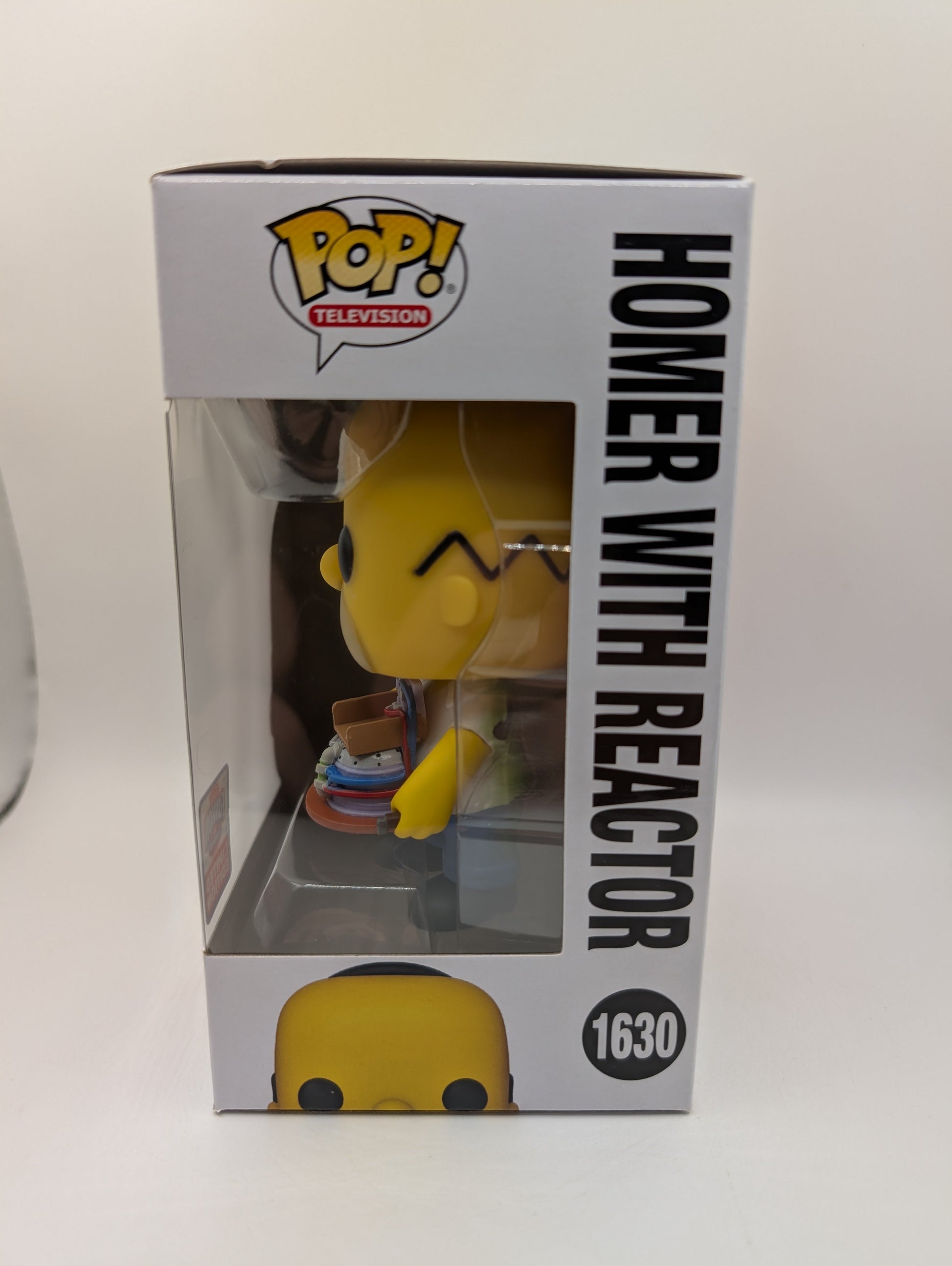 2024 Funko Pop Simpsons HOMER with REACTOR 1630 Figure London Funkon Exclusive FRENLY BRICKS - Open 7 Days