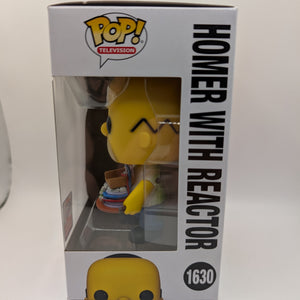2024 Funko Pop Simpsons HOMER with REACTOR 1630 Figure London Funkon Exclusive FRENLY BRICKS - Open 7 Days