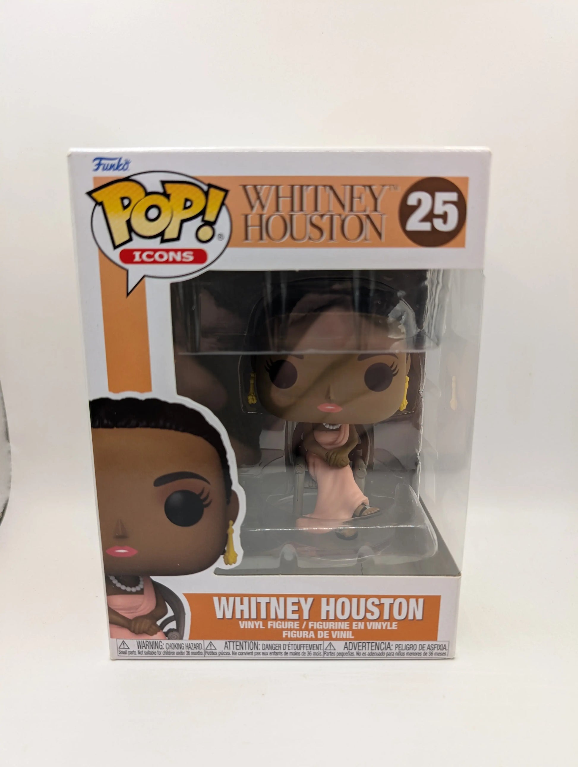 Funko Pop Vinyl Figure - Whitney Houston # 25 FRENLY BRICKS - Open 7 Days
