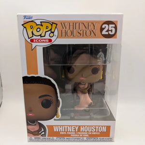 Funko Pop Vinyl Figure - Whitney Houston # 25 FRENLY BRICKS - Open 7 Days