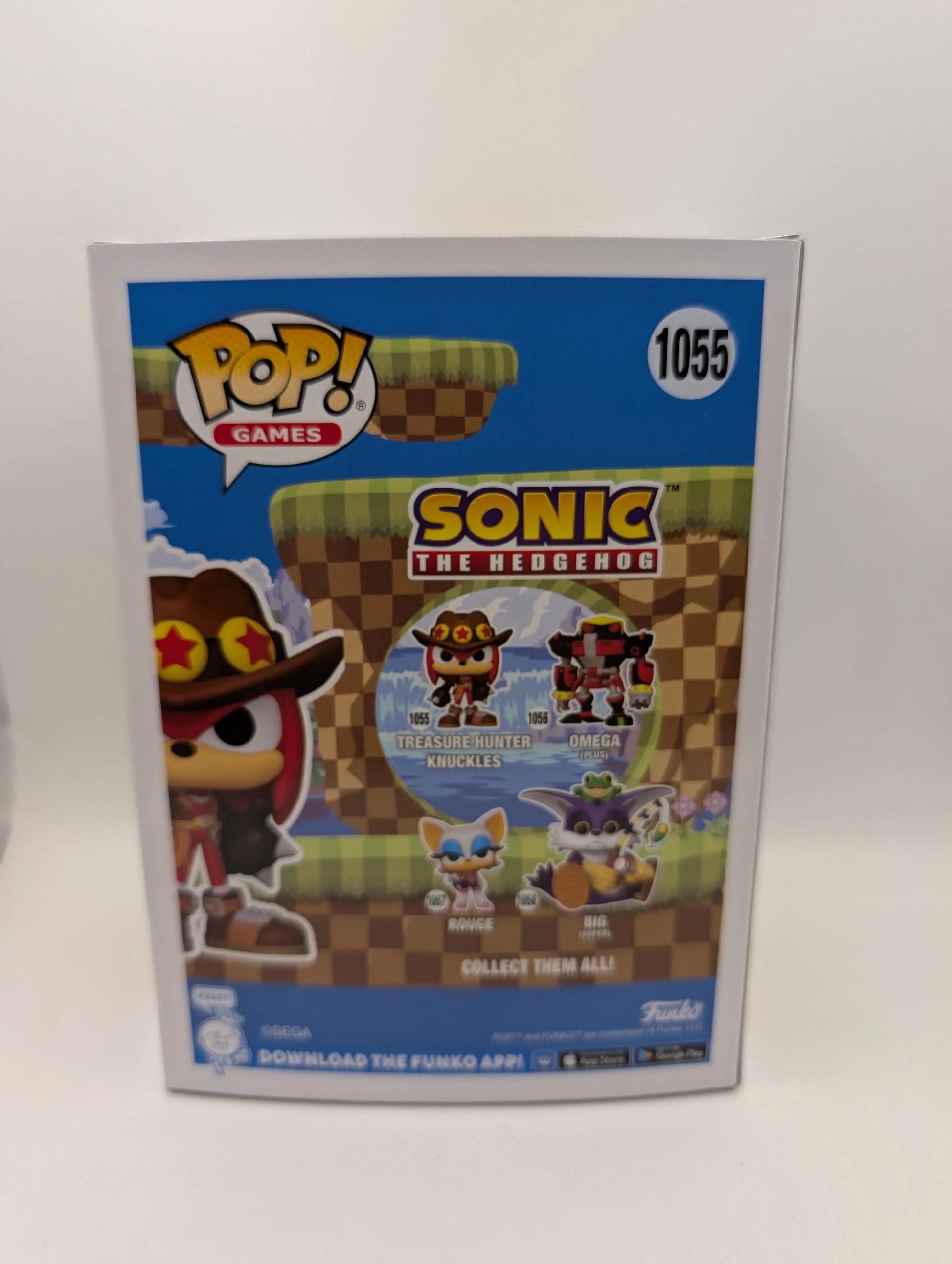 Sonic the Hedgehog - Treasure Hunter Knuckles Pop! Vinyl Figure #1055 FRENLY BRICKS - Open 7 Days
