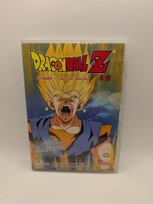 Dragon Ball Z Fusion The Last Saiyan (DVD, 2002) FRENLY BRICKS - Open 7 Days