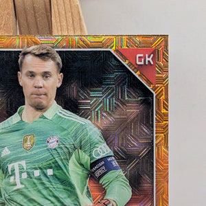 2021-22 Topps Chrome UCL Manuel Neuer ORANGE /25 #159 FRENLY BRICKS - Open 7 Days