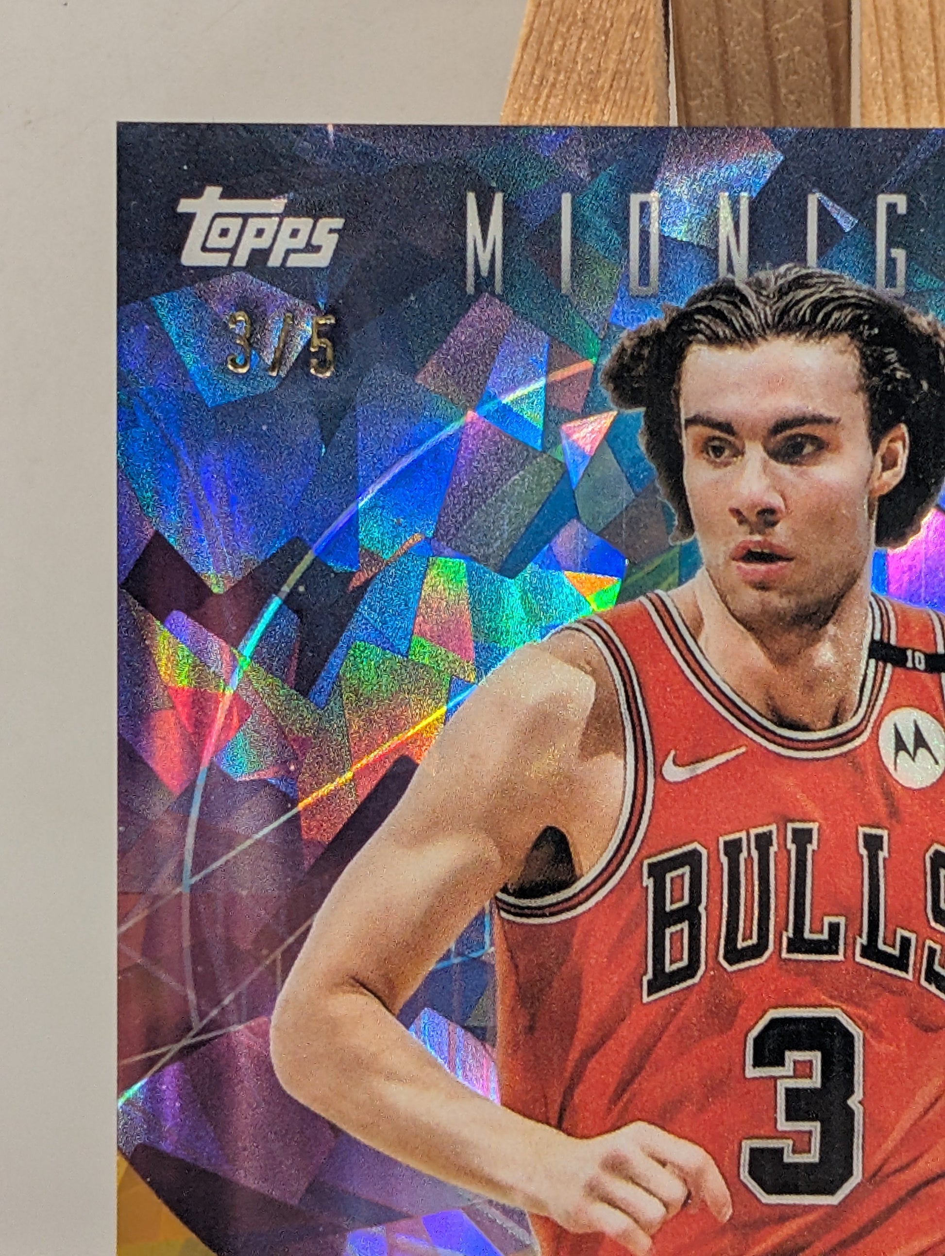 2025 Topps Midnight Josh Giddey # /5 Holo (Bulls) LOW NUMBERED FRENLY BRICKS - Open 7 Days
