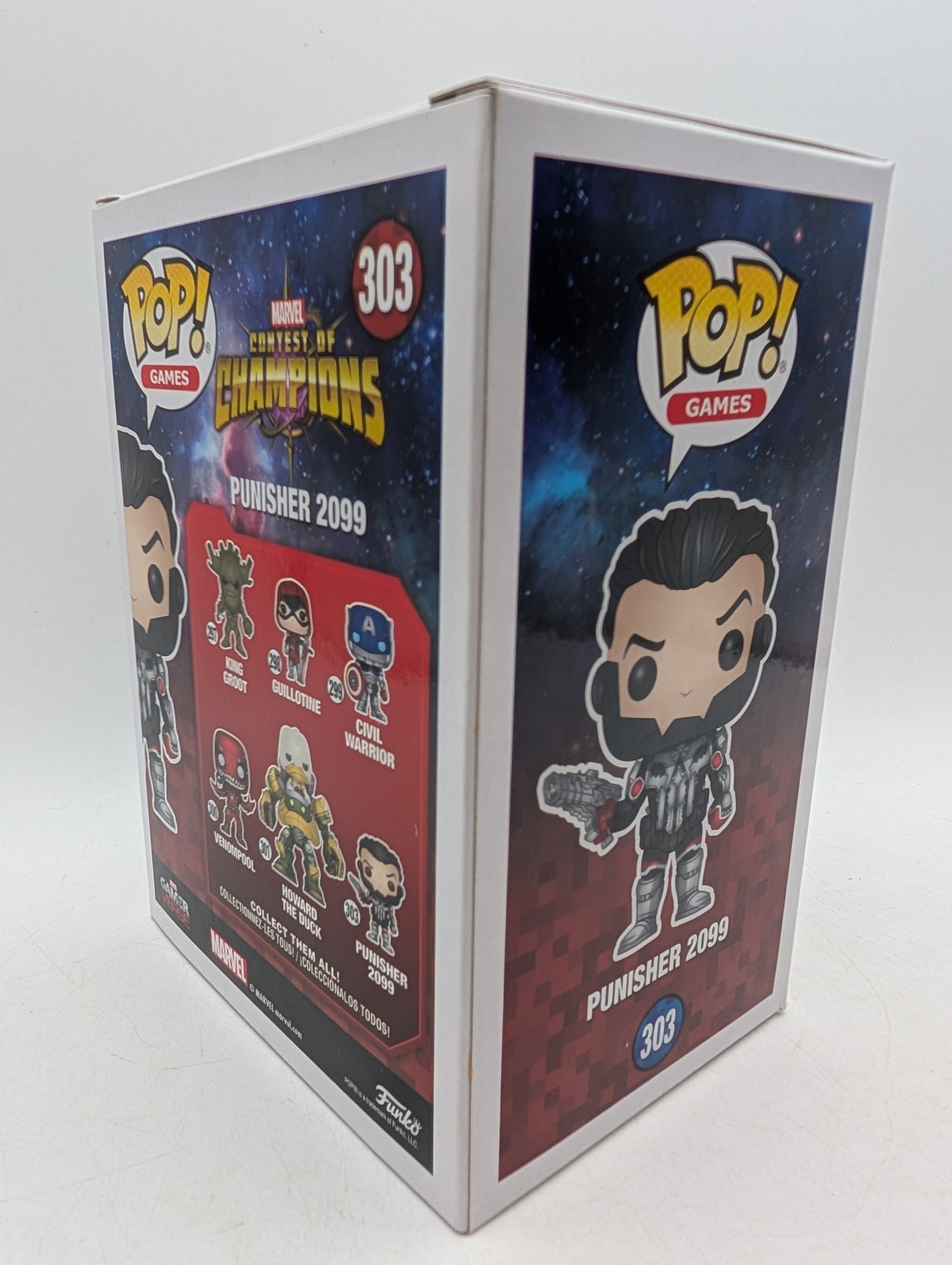 Funko POP! Marvel Contest of Champions Punisher 2099 #303 image 6