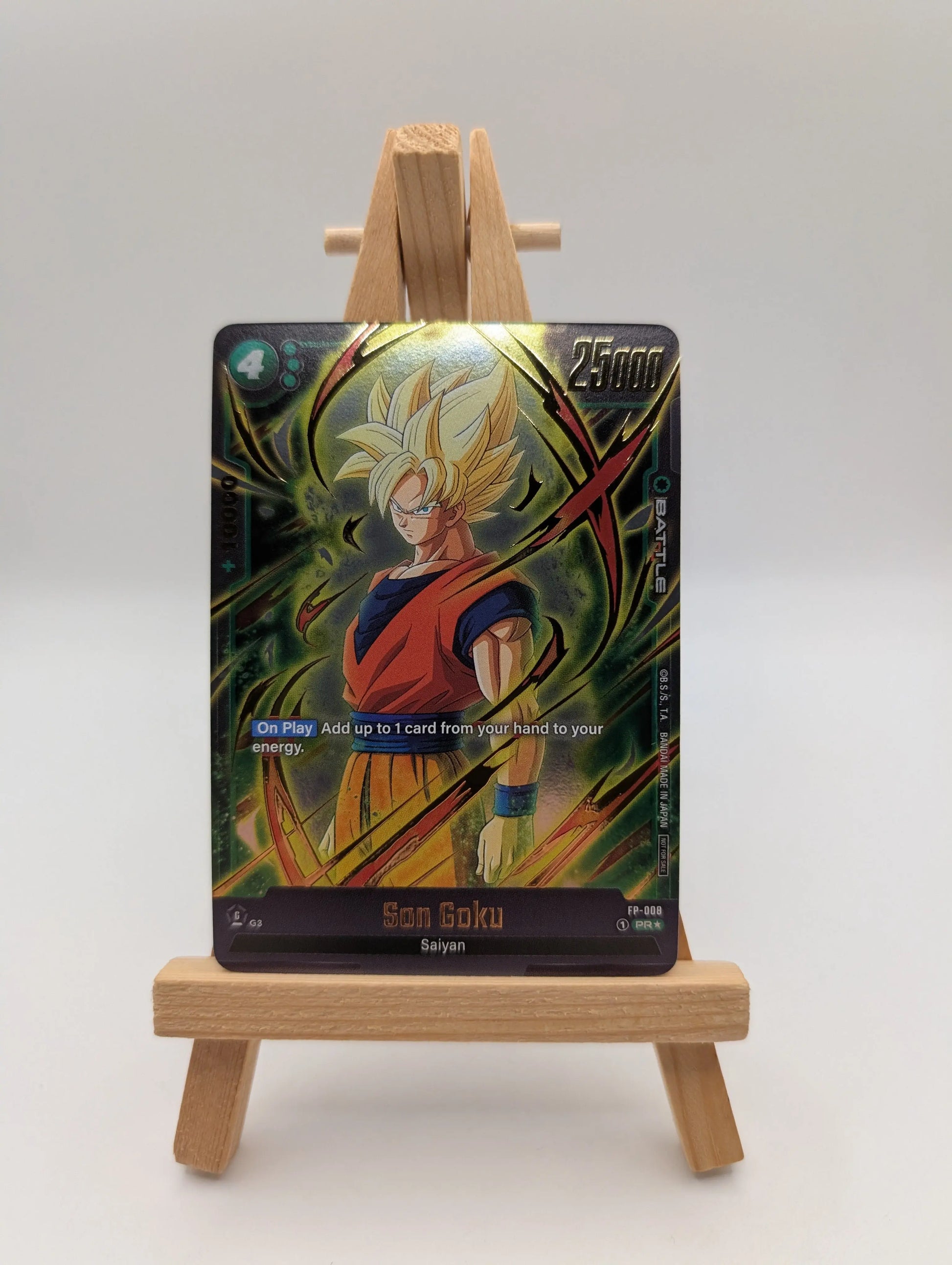 Dragon Ball Super Card Game: Fusion World Son Goku FP-008 PR Sealed Winner Pre-R FRENLY BRICKS - Open 7 Days