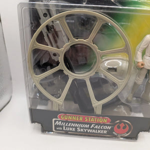 STAR WARS - KENNER - POTF - GUNNER STATION - MILLENNIUM FALCON Luke Skywalker FRENLY BRICKS - Open 7 Days
