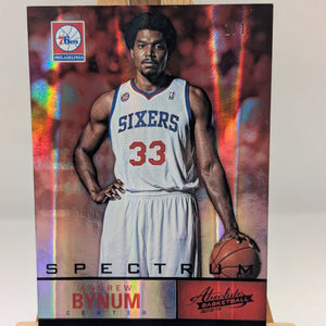 ANDREW BYNUM 2012-13 PANINI ABSOLUTE SPECTRUM 1/1 SSP 76ers FRENLY BRICKS - Open 7 Days