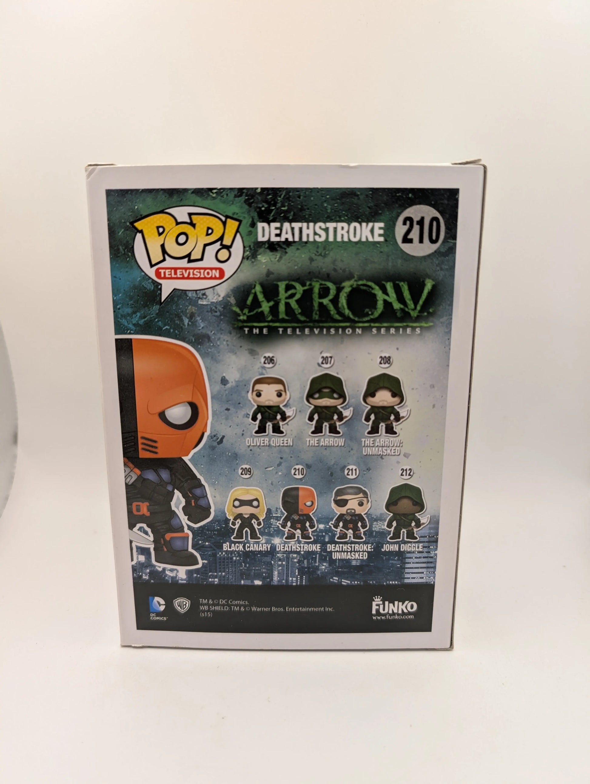 Funko Pop! TV: Arrow - Deathstroke #210 Vinyl Figure FRENLY BRICKS - Open 7 Days