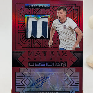 2024-25 Panini Obsidian Soccer JOE SCALLY 1/1 One of One Auto Patch USA US FRENLY BRICKS - Open 7 Days