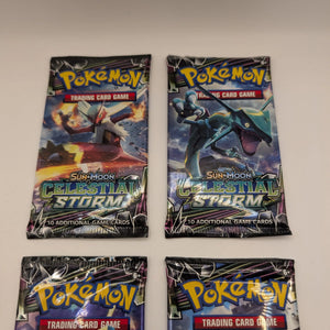 4 x Pokemon Celestial Storm Booster Packs (Art Set) FRENLY BRICKS - Open 7 Days