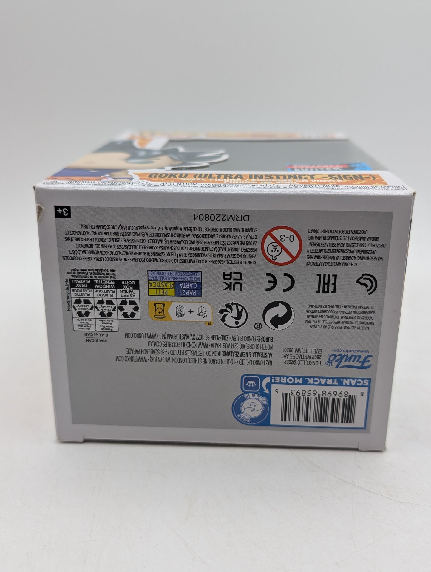 Funko Pop! Dragon Ball Goku Ultra Instinct Sign #1232 2022 Fall NYCC