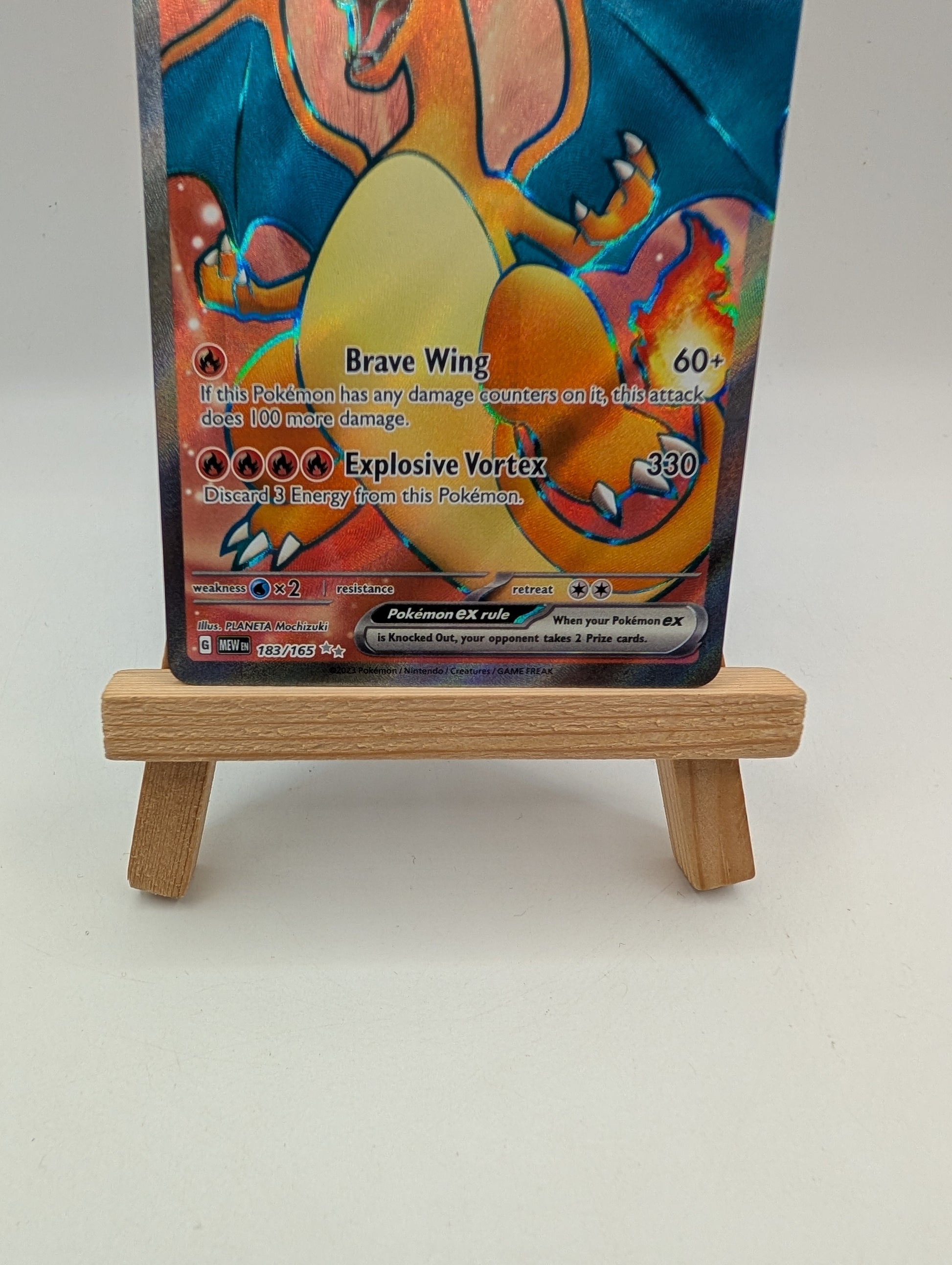 Charizard ex 183/165 SV: Scarlet & Violet 151 - Pokemon Card FRENLY BRICKS - Open 7 Days