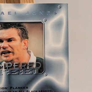Michael Jones - 1997 Ineda - NZRU - Tempered Steel - TS7 - /1000 FRENLY BRICKS - Open 7 Days