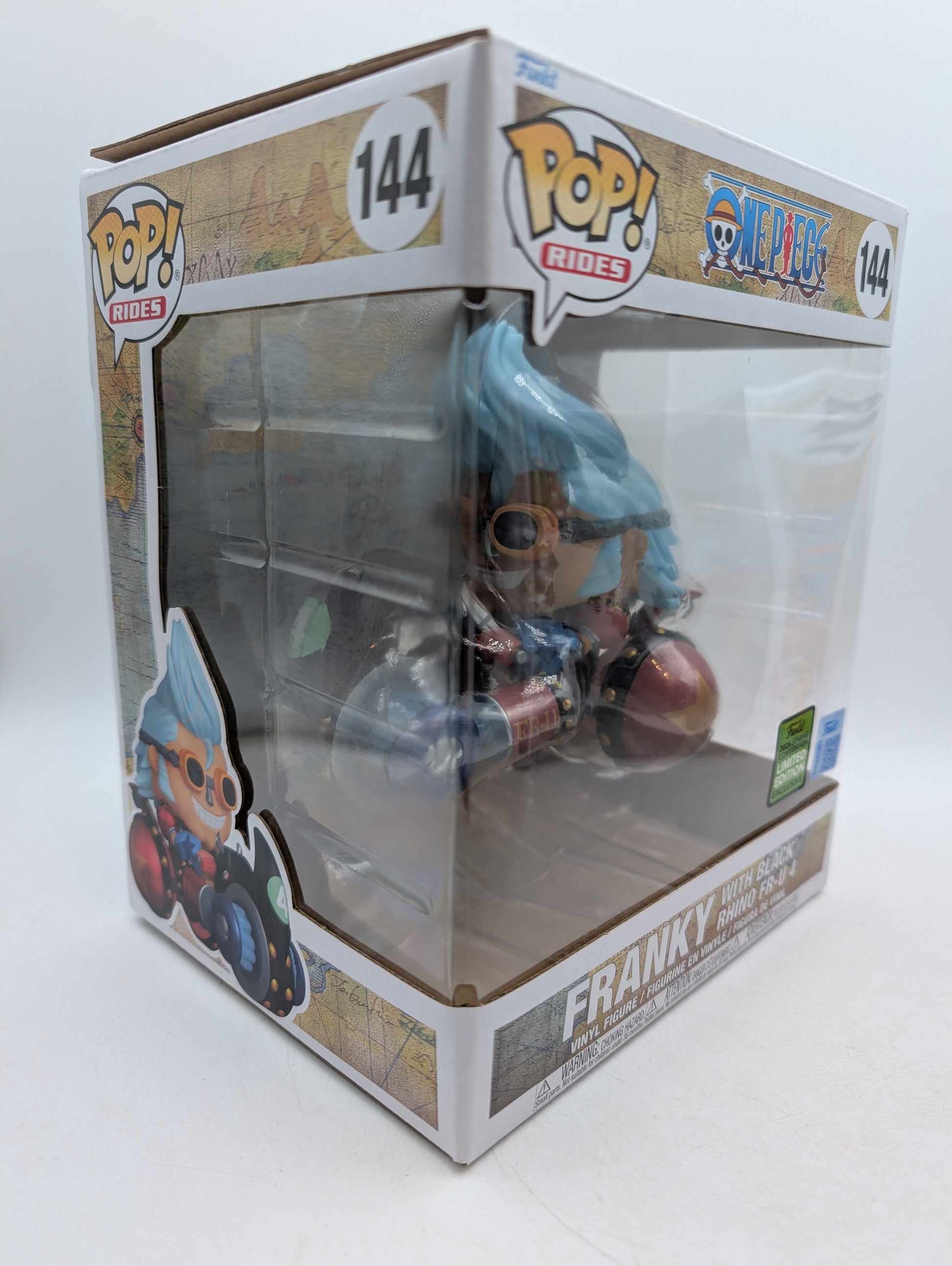 Funko POP! One Piece Franky with Black Rhino FR-U4 #144 2026 Spring Con image 10