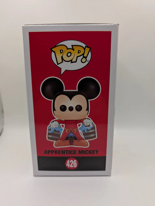Apprentice Mickey Pop 426 - Disney Funko Pop! 2018 - Vaulted FRENLY BRICKS - Open 7 Days