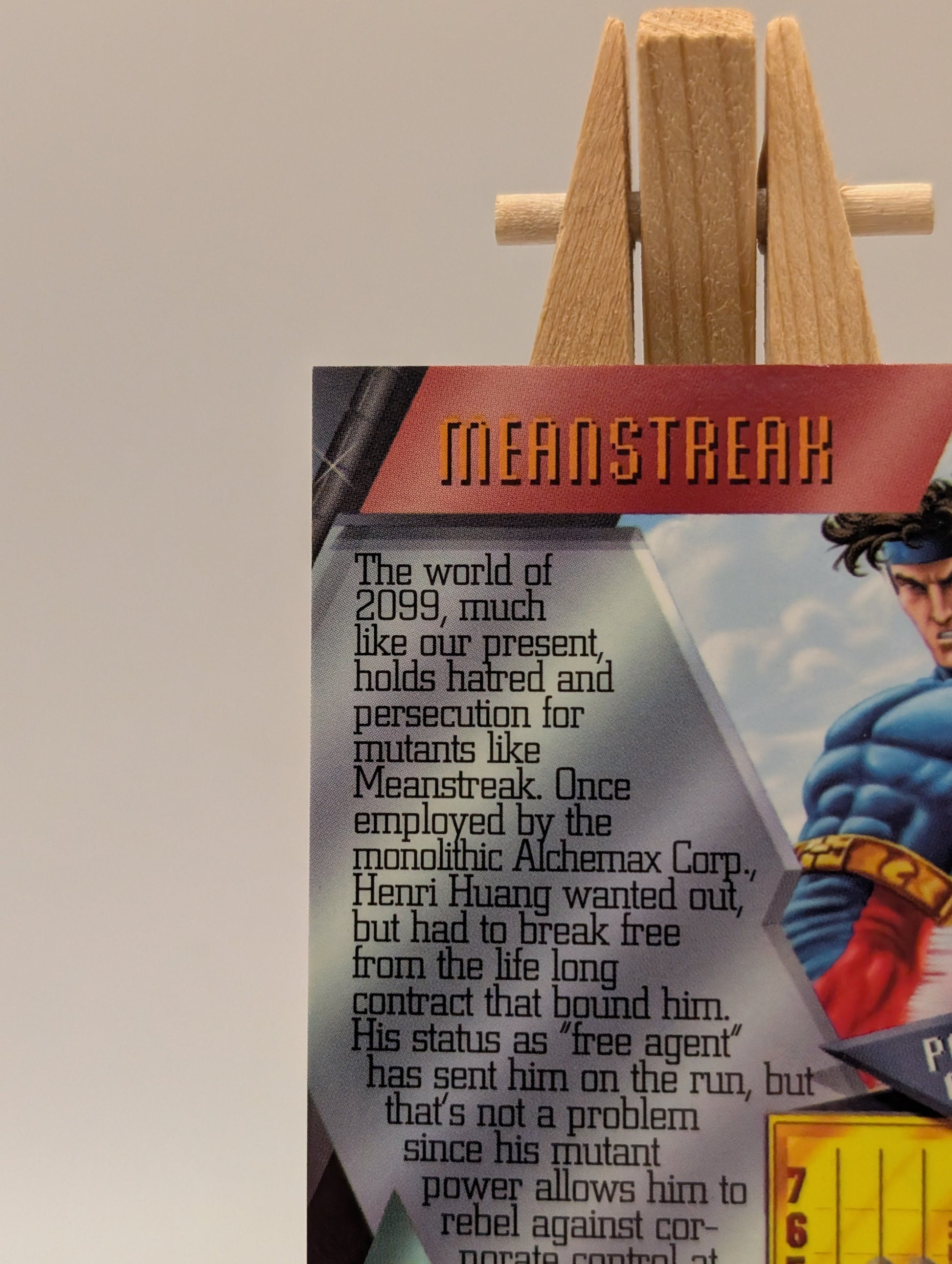 2020 2021 Upper Deck Marvel Metal Universe X-Men 1995 Buyback MEANSTREAK /10 FRENLY BRICKS - Open 7 Days
