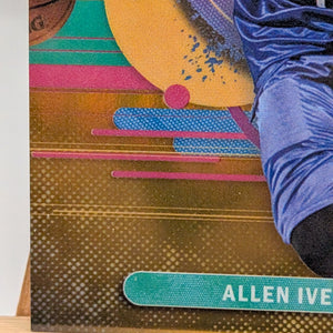2025-26 Topps Finest Allen Iverson #191 Uncommon Gold Refractor /25 FRENLY BRICKS - Open 7 Days