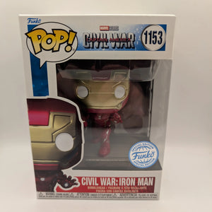 Funko Pop! Marvel Civil War: Iron Man 1153 - Special Edition FRENLY BRICKS - Open 7 Days