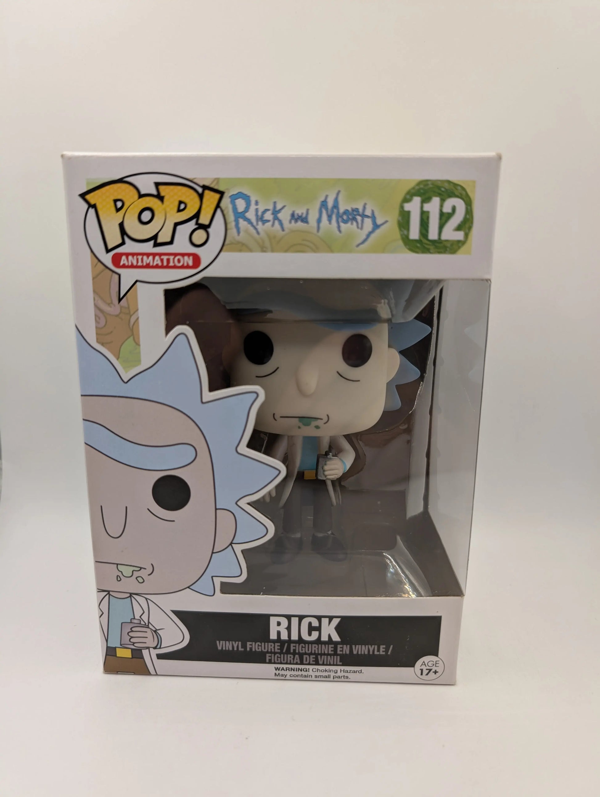 Funko Pop! Rick #112 Rick and Morty 2016 Animation Vaulted Collectible Figure FRENLY BRICKS - Open 7 Days