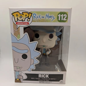 Funko Pop! Rick #112 Rick and Morty 2016 Animation Vaulted Collectible Figure FRENLY BRICKS - Open 7 Days