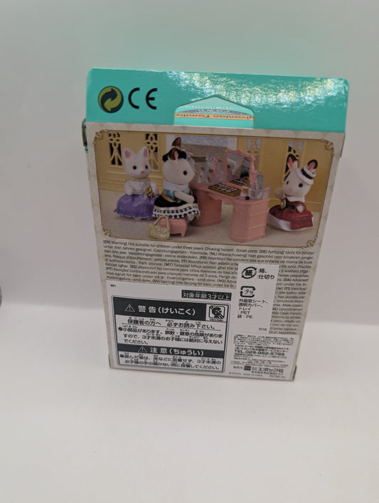 Sylvanian Families Cosmetic Beauty Set Town Series 6014 BNIB FRENLY BRICKS - Open 7 Days