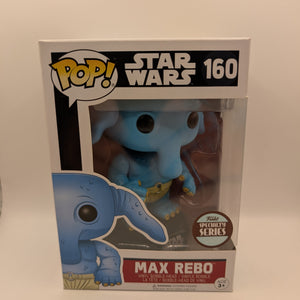 Star Wars Funko Pop - Max Rebo - No. 160 - Specialty Series FRENLY BRICKS - Open 7 Days
