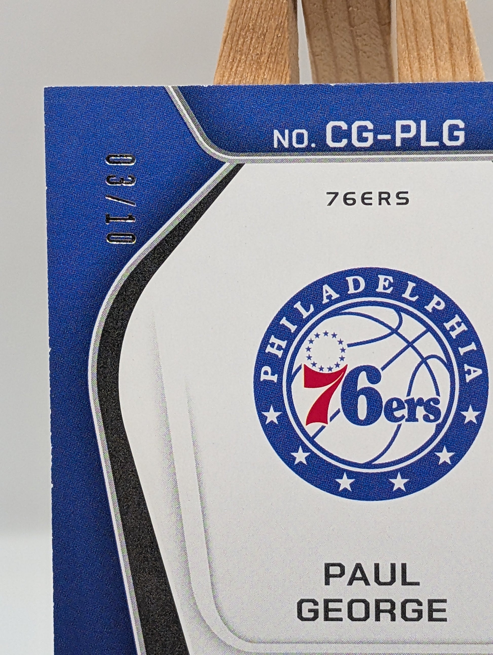 2024-25 Totally Certified Paul George Gamers Patch GOLD /10 FRENLY BRICKS - Open 7 Days