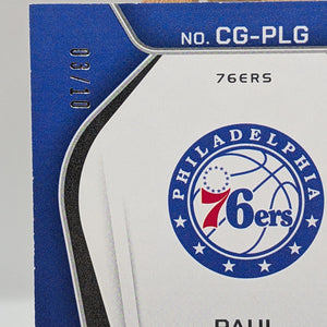 2024-25 Totally Certified Paul George Gamers Patch GOLD /10 FRENLY BRICKS - Open 7 Days