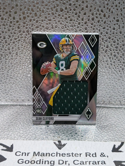 Sean Clifford 2023 Panini Phoenix RC Patch /199 Packers Rookie FRENLY BRICKS - Open 7 Days