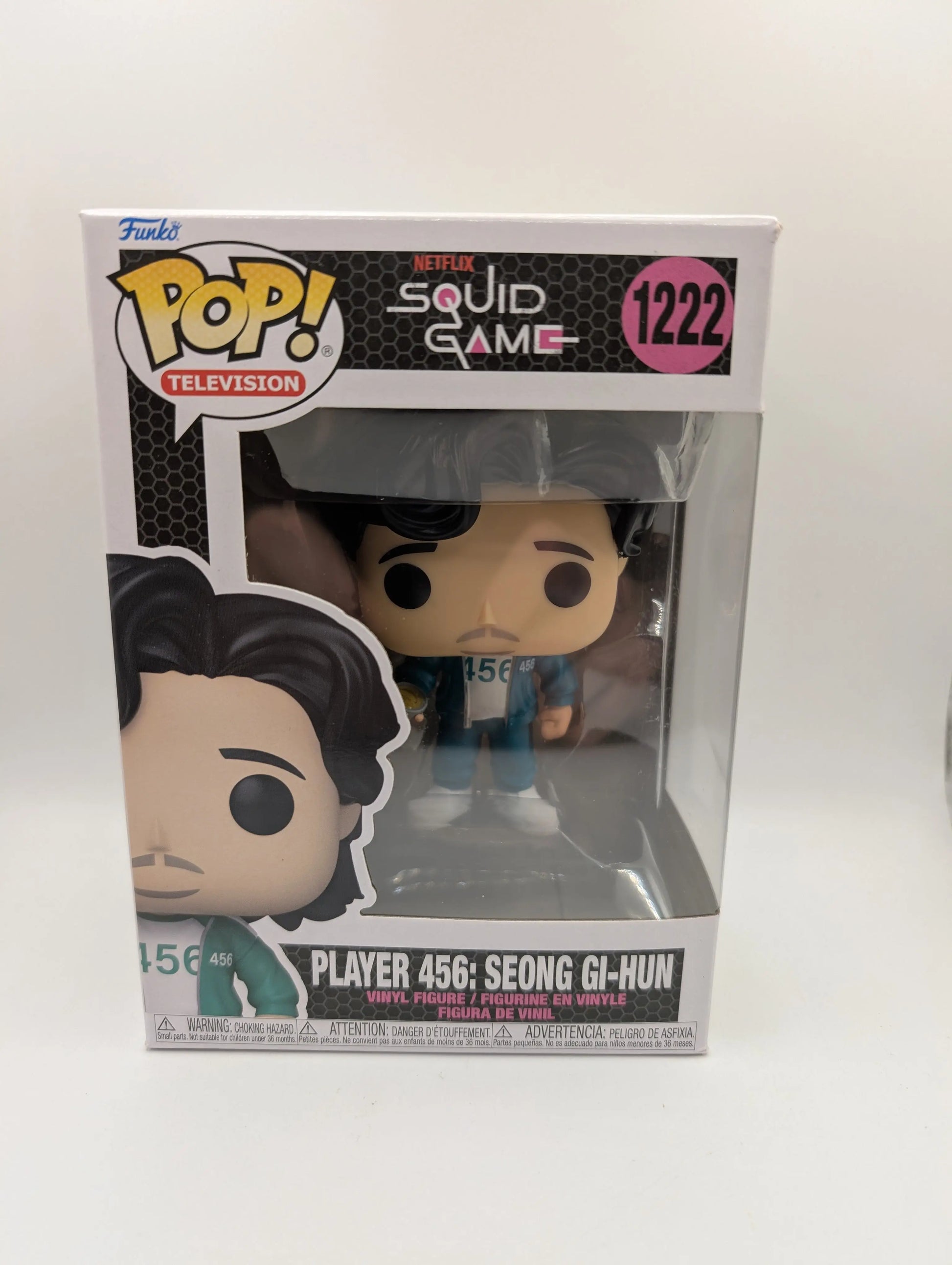 Netflix Squid Game #1222 Player 456: Seong Gi-Hun Funko Pop! TV Vinyl Figure FRENLY BRICKS - Open 7 Days