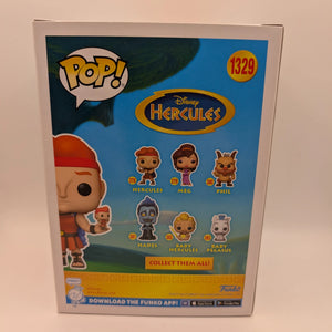 Funko Pop! Vinyl #1329 Disney Hercules with Action Figure WONDERCON 2023 FRENLY BRICKS - Open 7 Days