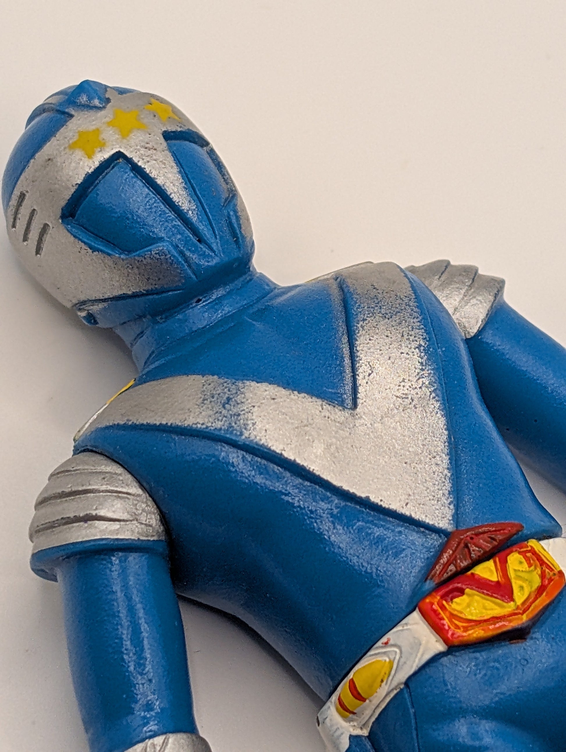 Enban Sensō Bankid soft vinyl 1970s Takatoku Toys BLUE FRENLY BRICKS - Open 7 Days