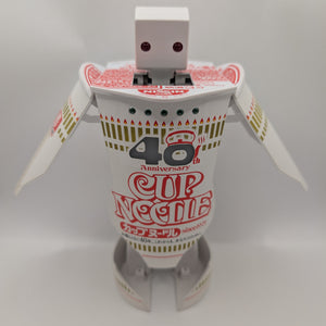 Nissin Cup Noodle ROBO TIMER Waltz Flowers Dance Robot Figure FRENLY BRICKS - Open 7 Days