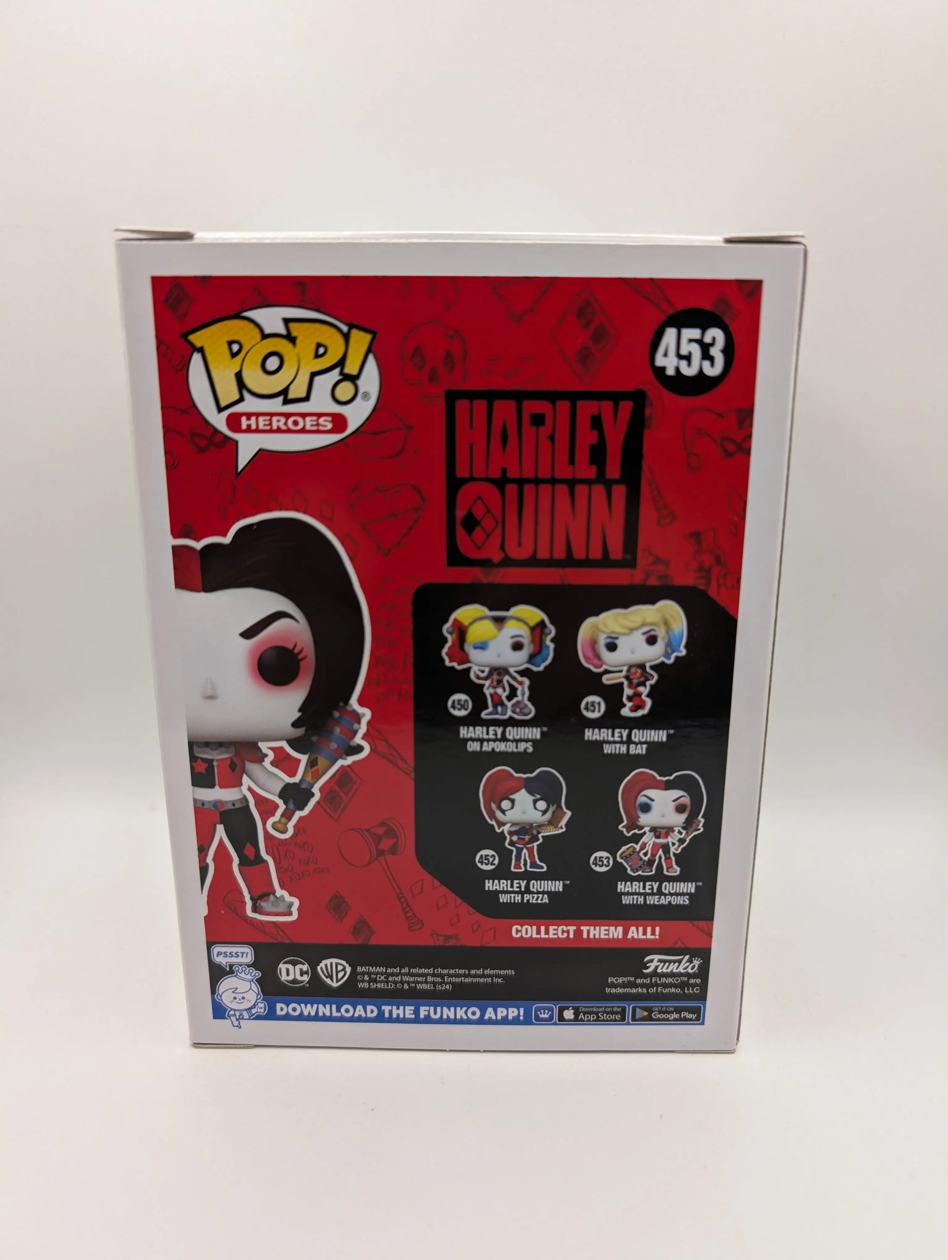 Funko Pop DC Harley Quinn with Weapons #453 Vinyl Figure FRENLY BRICKS - Open 7 Days