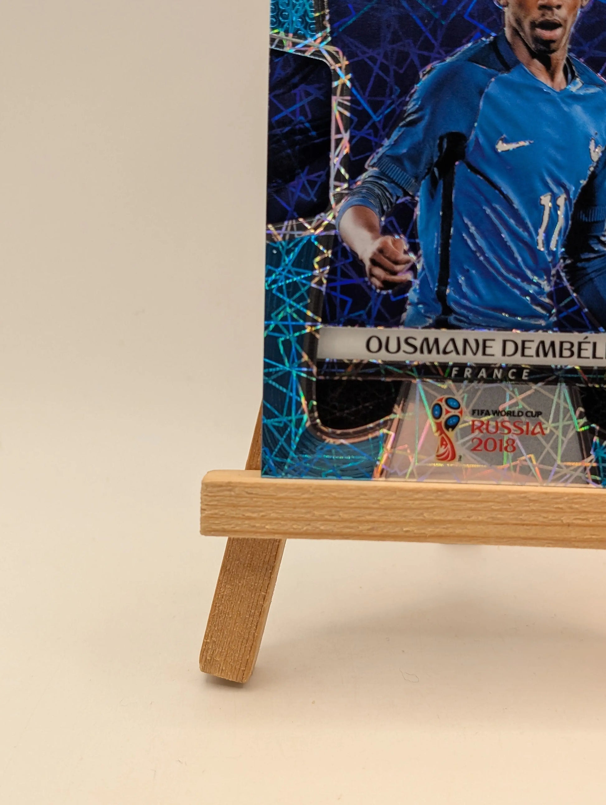 2018 Panini Prizm World Cup #85 Ousmane Dembele Light Blue Lazer #/125 France FRENLY BRICKS - Open 7 Days