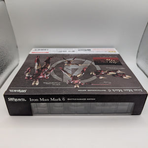BANDAI S.H.Figuarts Avengers IRON MAN MARK 6 Battle Damage Ed. Figure VI Marvel FRENLY BRICKS - Open 7 Days