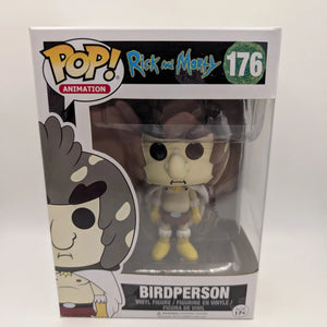 Funko Pop! Vinyl Rick And Morty BIRDPERSON #176 FRENLY BRICKS - Open 7 Days