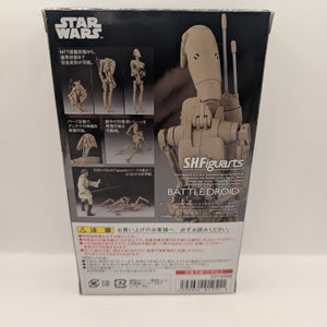 S.H.Figuarts STAR WARS Battle Droid Resale Ver. ABS PVC Figure Bandai FRENLY BRICKS - Open 7 Days