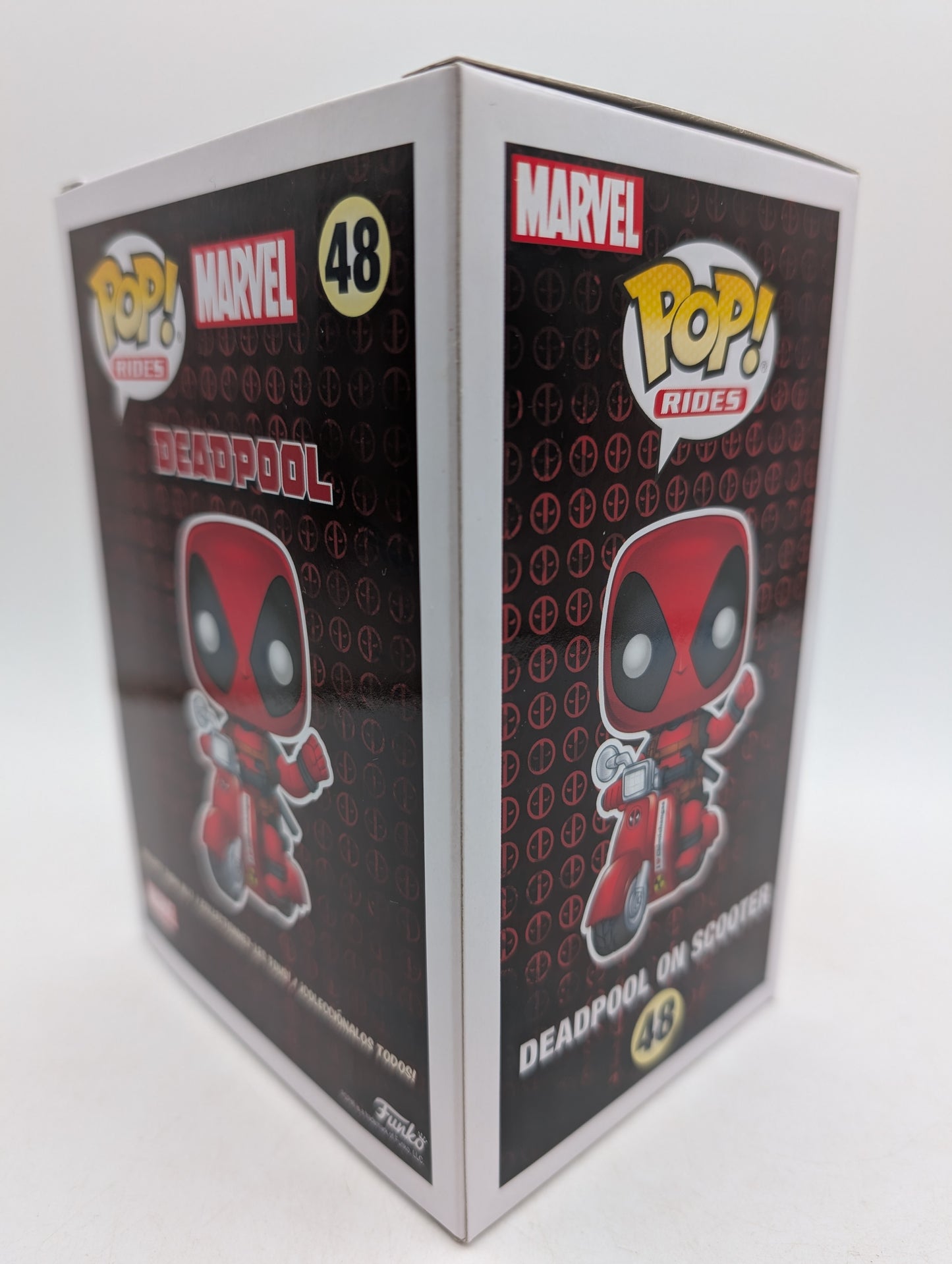 Funko POP! RIDES Marvel Deadpool on Scooter #48 Vinyl Figure