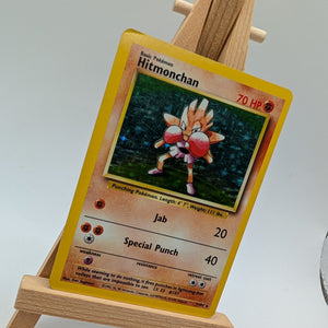 Hitmonchan - 7/102 - Base Set Unlimited 1999 - WOTC - Holo Pokemon TCG FRENLY BRICKS - Open 7 Days