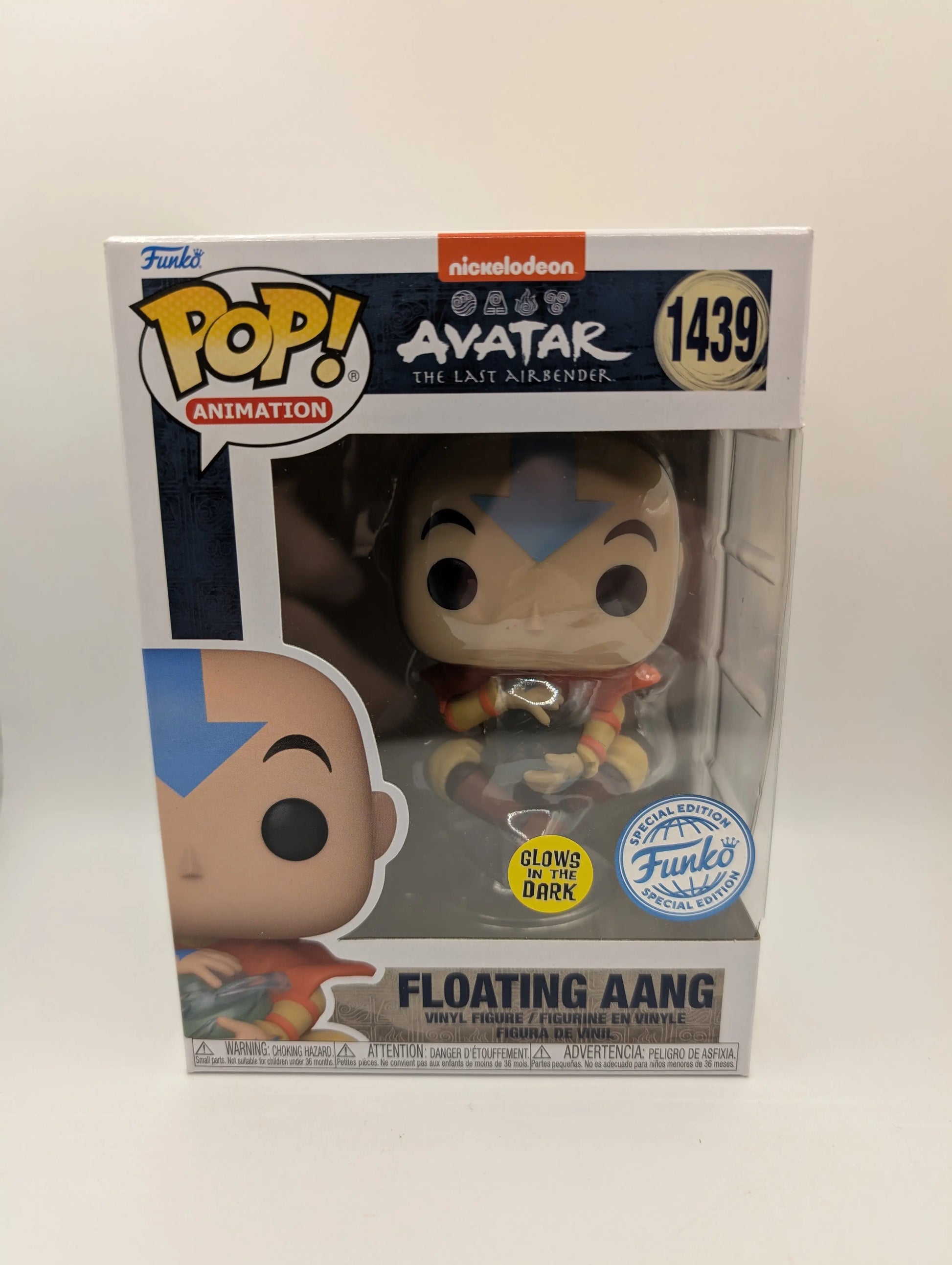 Funko Pop! Avatar the Last Airbender Floating Aang #1439 Glow Special Edition FRENLY BRICKS - Open 7 Days