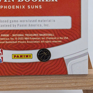 2021-22 National Treasures Devin Booker Material Treasures /25 Game Worn FRENLY BRICKS - Open 7 Days