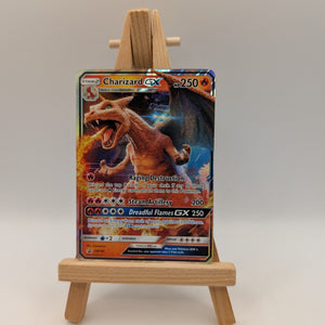 Pokemon TCG Charizard GX SM195 Black Star Promo Holo MP (Standard Size) FRENLY BRICKS - Open 7 Days