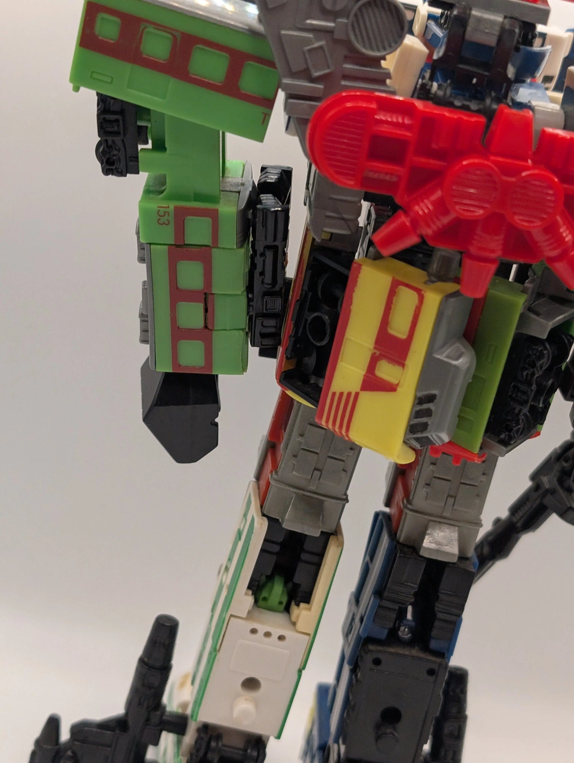 Transformers G1 RAIDEN trainbot bootleg ko figure Complete FRENLY BRICKS - Open 7 Days